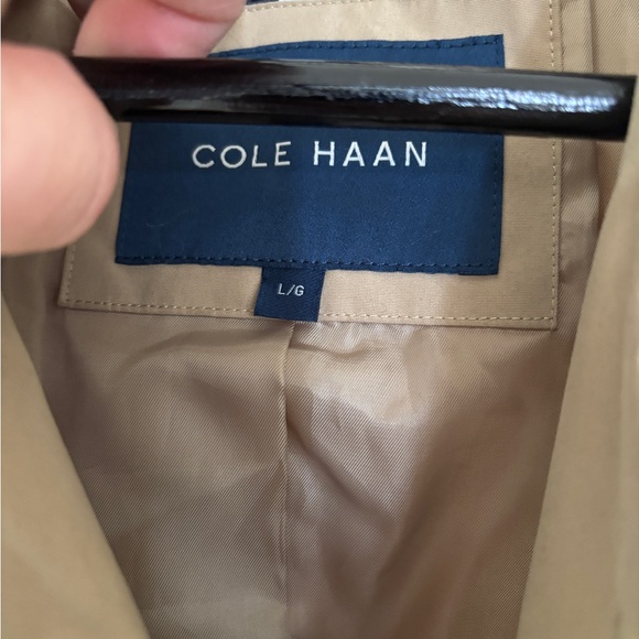 Cole Haan Trench Raincoat - Picture 3 of 4